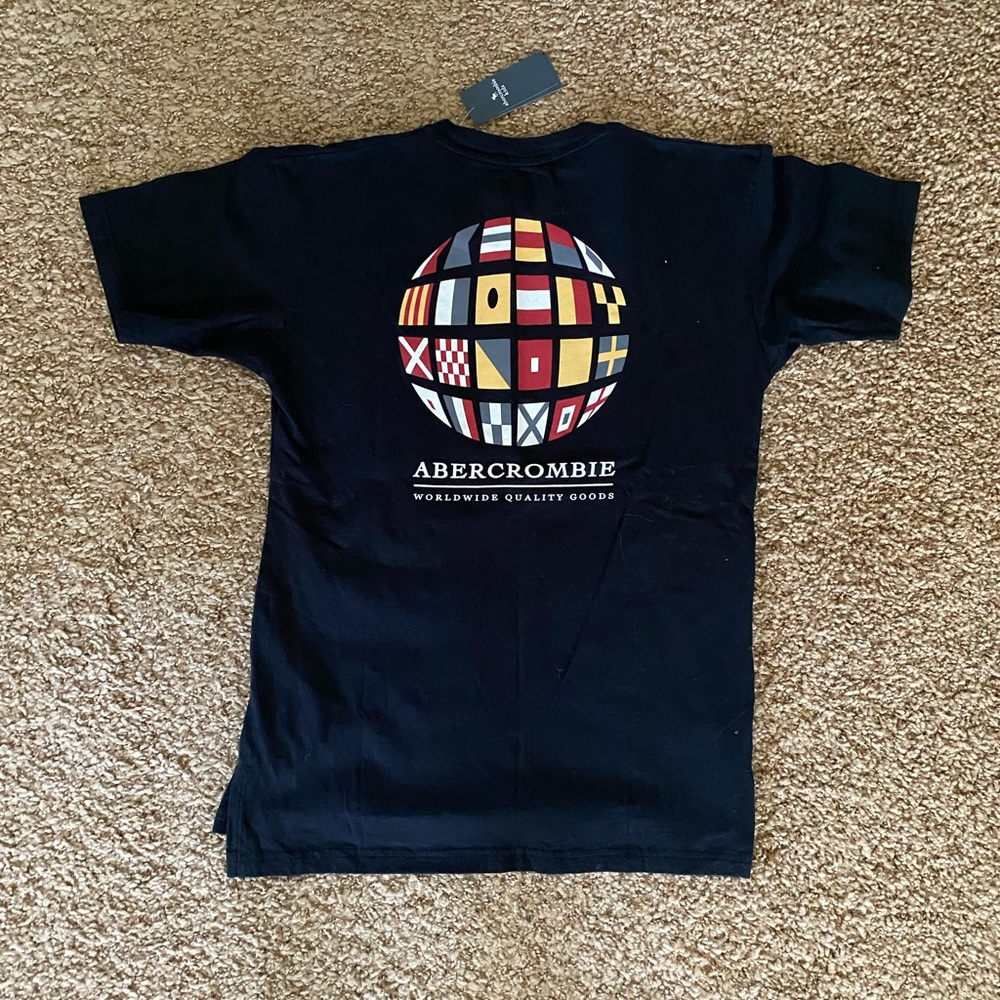 Brand new black Abercrombie boys shirt size 14